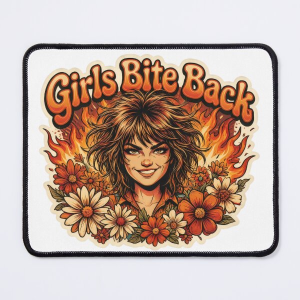 Item preview, Girls Bite Back is a campaign promoting female empowerment and strength through various activities and events designed and sold by SpaceartLilu.