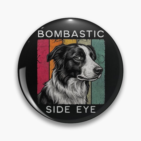 Item preview, Bombastic Side Eye Dog Retro Collie Humor designed and sold by d247.
