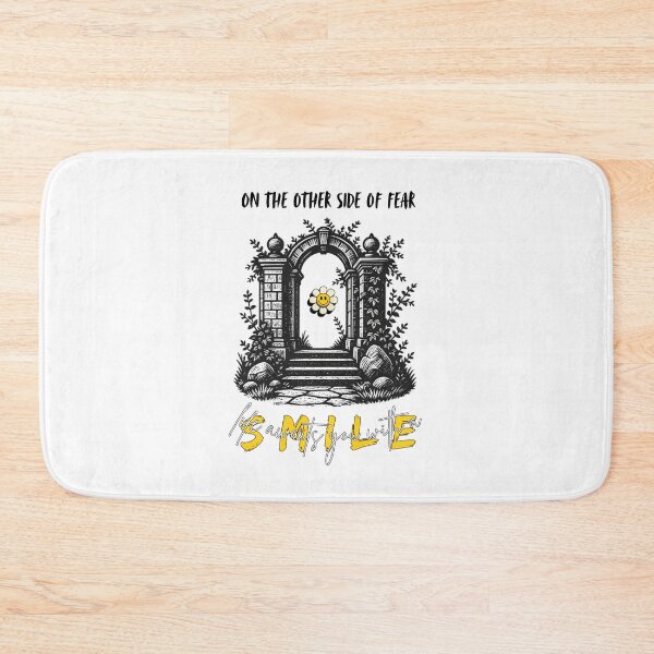 Item preview, On The Other Side Of Fear Life Awaits You With A Smile Art designed and sold by re2m.
