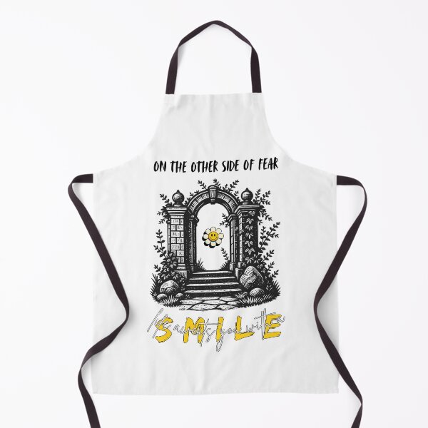 Item preview, On The Other Side Of Fear Life Awaits You With A Smile Art designed and sold by re2m.