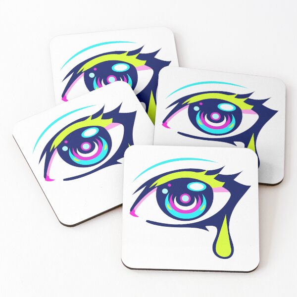 Item preview, Neon Cyberpunk Eye – Futuristic Vaporwave Aesthetic Graphic designed and sold by MADBULL7.