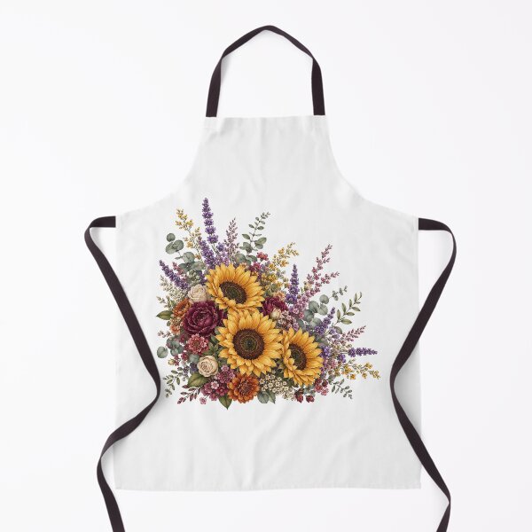Artikelvorschau, Sonnenblumen-Wildblumenstrauß entworfen und verkauft von PetalGarden.