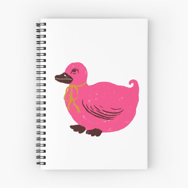 Item preview, Bright Pink Vintage Duck Cute Coquette Cottagecore Art designed and sold by artievarudzite.