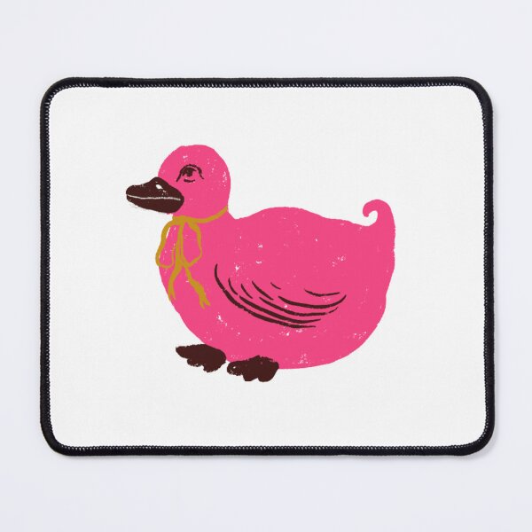 Item preview, Bright Pink Vintage Duck Cute Coquette Cottagecore Art designed and sold by artievarudzite.