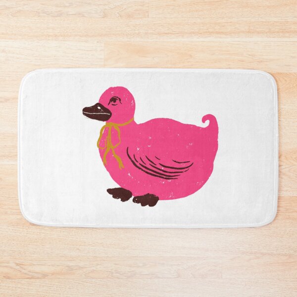 Item preview, Bright Pink Vintage Duck Cute Coquette Cottagecore Art designed and sold by artievarudzite.