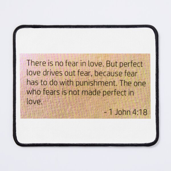 Item preview, 1 John 4:18 designed and sold by di-Vera-Rosati.