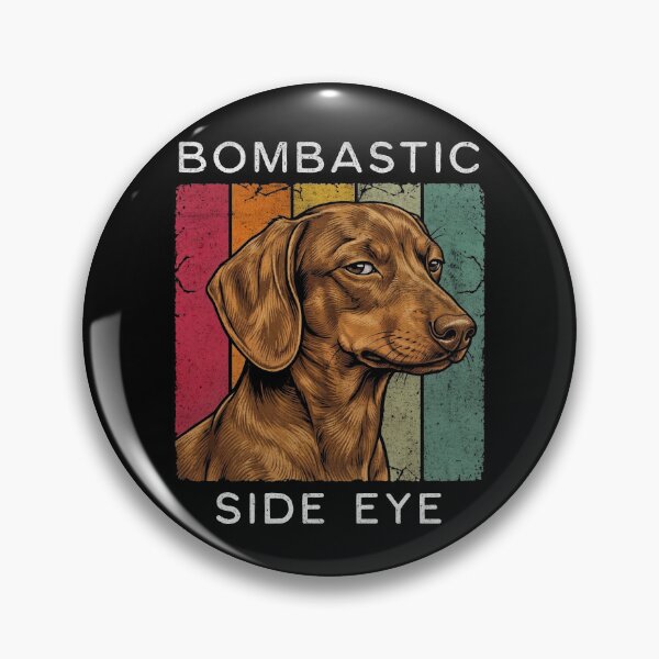 Item preview, Bombastic Side Eye Dachshund Dog Retro Humor designed and sold by d247.