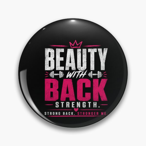 Item preview, Beauty With Back Strength Gym Tee designed and sold by StoryInCode.