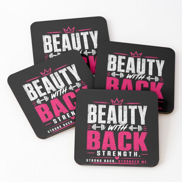 Item preview, Beauty With Back Strength Gym Tee designed and sold by StoryInCode.