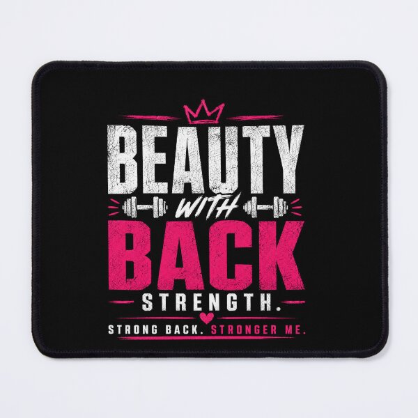 Item preview, Beauty With Back Strength Gym Tee designed and sold by StoryInCode.