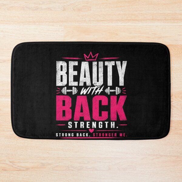 Item preview, Beauty With Back Strength Gym Tee designed and sold by StoryInCode.