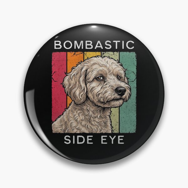 Item preview, Bombastic Side Eye Doodle Dog Retro Vintage designed and sold by d247.