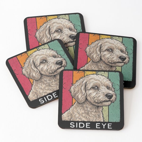 Item preview, Bombastic Side Eye Doodle Dog Retro Vintage designed and sold by d247.