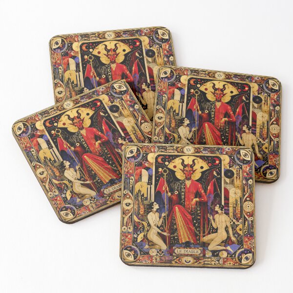 Item preview, Tarot Card The Devil. designed and sold by Natalia-Vlad.
