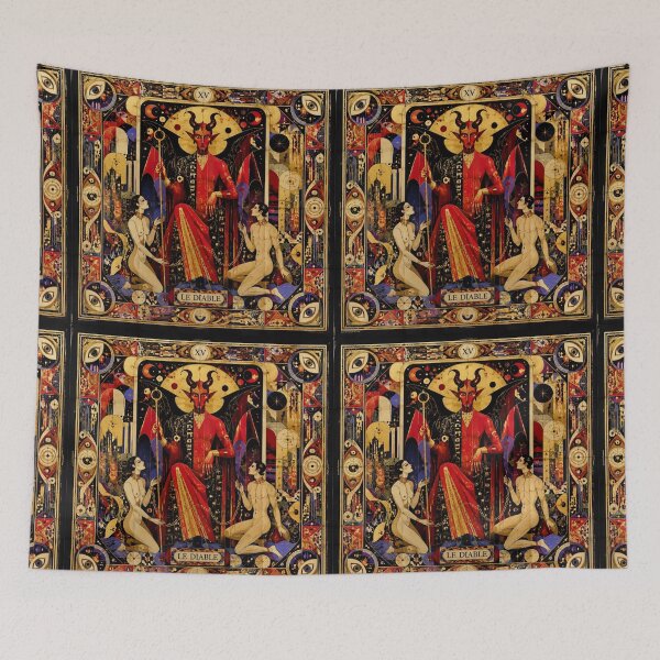 Item preview, Tarot Card The Devil. designed and sold by Natalia-Vlad.