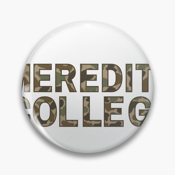 Item preview, Meredith College Block Letter Camo designed and sold by thegildedgoods.