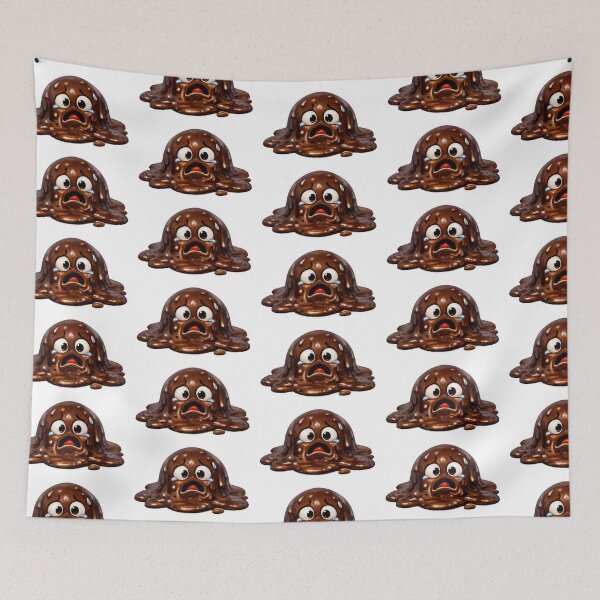 Item preview, Anxious Melting Chocolate Truffle Cartoon Character designed and sold by jgvisualarts.