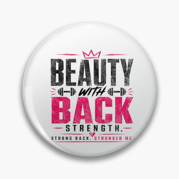 Item preview, Beauty With Back Strength Gym Tee designed and sold by StoryInCode.