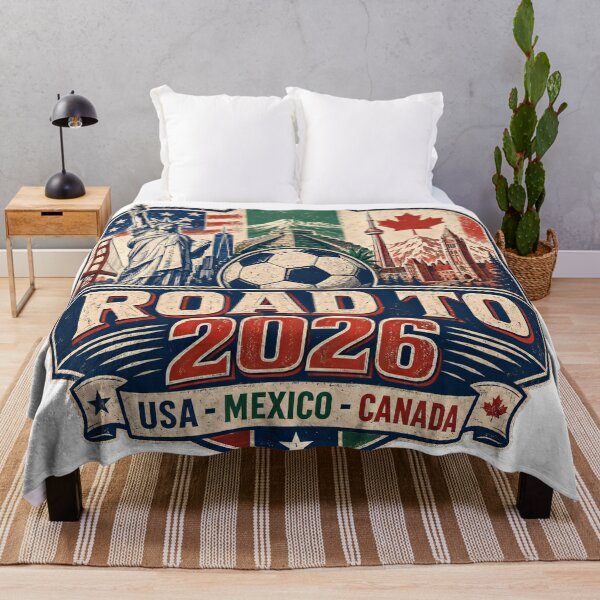 Item preview, Football 2026 USA Mexico Canada Soccer Championship Fan Art designed and sold by emaga.