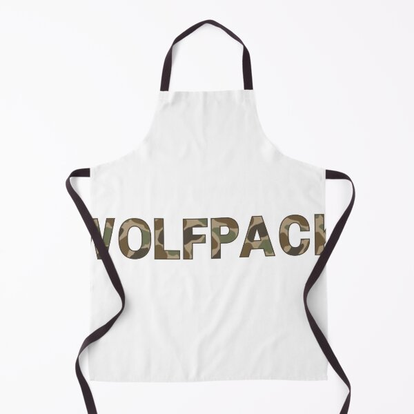 Item preview, Wolfpack Block Letter Camo designed and sold by thegildedgoods.