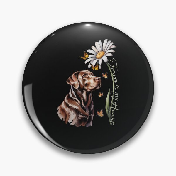 Item preview, Forever in My Heart Labrador | Dog Memorial Butterfly Daisy designed and sold by tamdevo1.