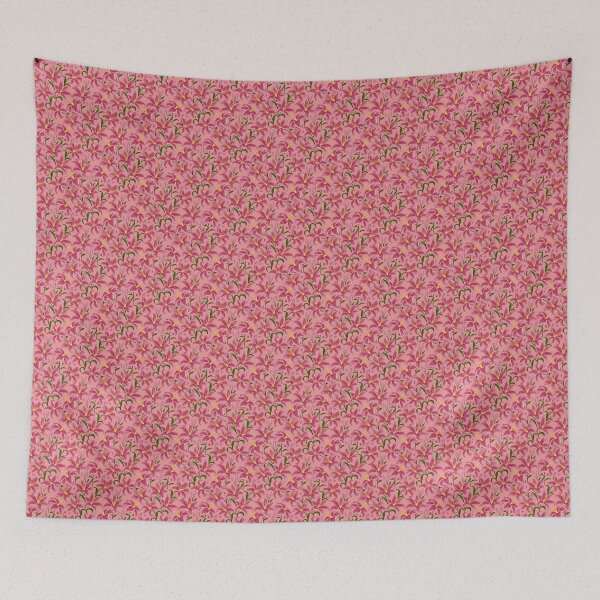Item preview, L Luxurious Soft Pink Stargazer Lily Floral Vivid Petals On Rose Pink designed and sold by DropRomance.