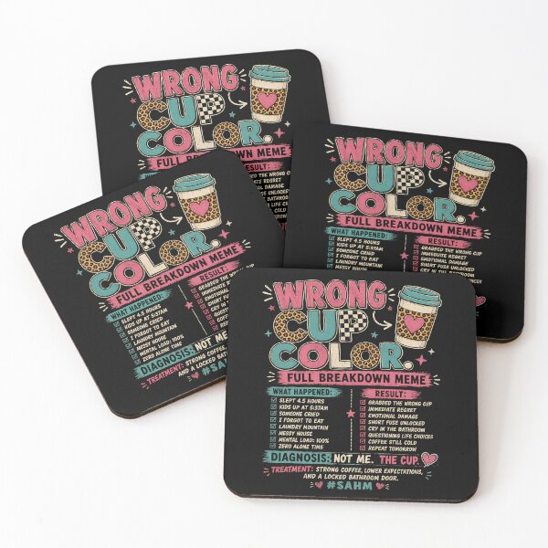 Item preview, Wrong Color Cup Full Breakdown Toddler Drama designed and sold by ChiefMomCo.