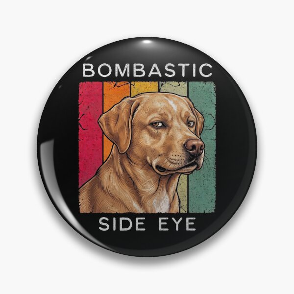 Item preview, Bombastic Side Eye Golden Dog Retro Sunset designed and sold by d247.