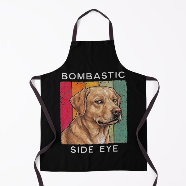 Item preview, Bombastic Side Eye Golden Dog Retro Sunset designed and sold by d247.