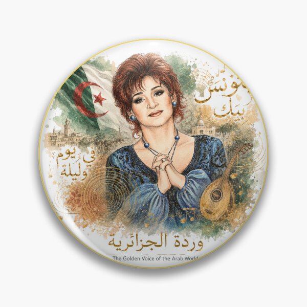 Item preview, Warda Al-Jazairia: Icon of Arabic Music designed and sold by NA7Art.