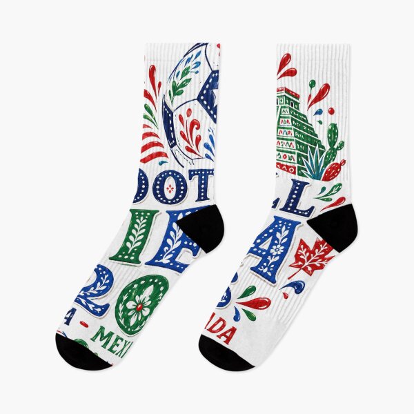 Item preview, Football Fiesta 2026 USA Mexico Canada Soccer Art designed and sold by emaga.