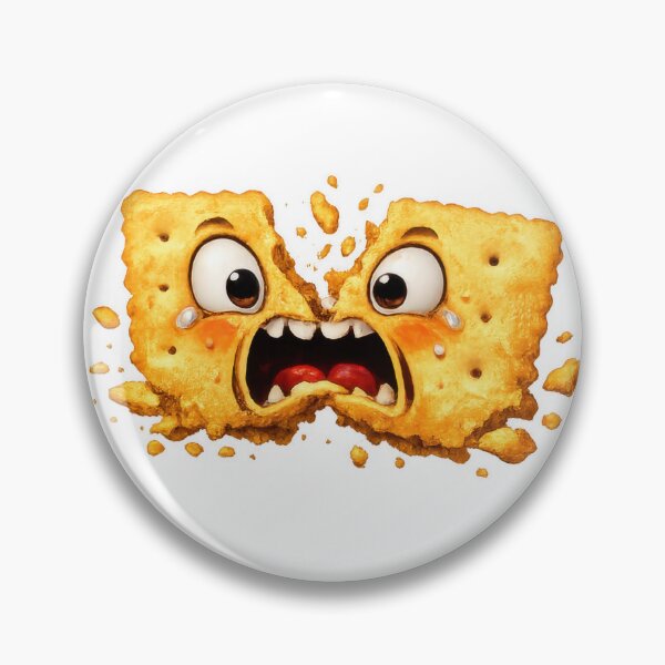 Item preview, Dramatic Cracker Snapping Apart Cartoon Character designed and sold by jgvisualarts.
