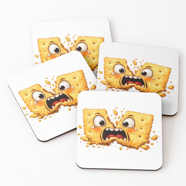 Item preview, Dramatic Cracker Snapping Apart Cartoon Character designed and sold by jgvisualarts.