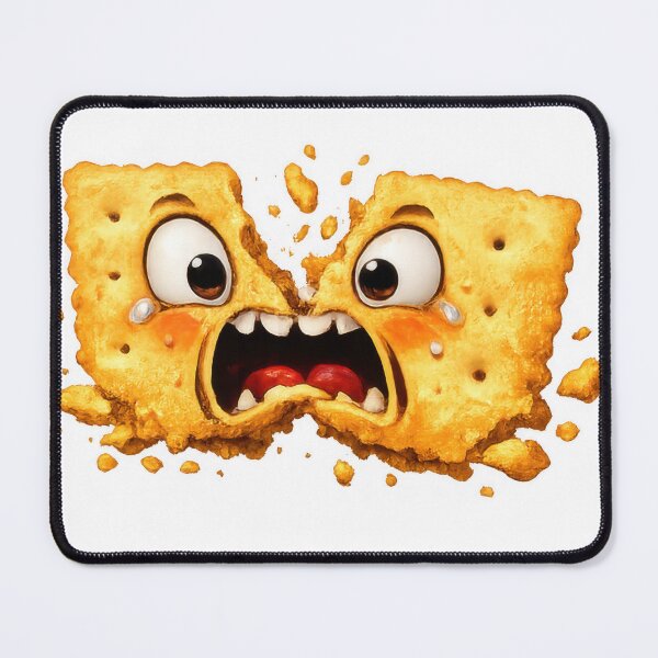 Item preview, Dramatic Cracker Snapping Apart Cartoon Character designed and sold by jgvisualarts.