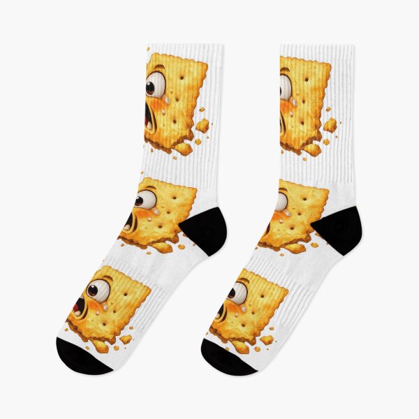 Item preview, Dramatic Cracker Snapping Apart Cartoon Character designed and sold by jgvisualarts.