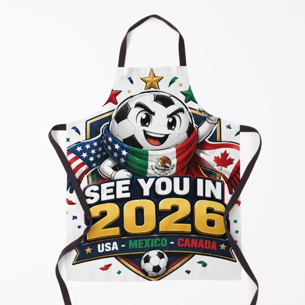 Item preview, See You in 2026 USA Mexico Canada Soccer Mascot designed and sold by emaga.