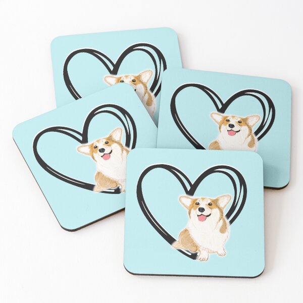 Item preview, I Love Pembroke Welsh Corgi Corgo Floofy Japan Design | American Kennel Club AKC | Dog Mom Dog Dad Sport Dog Working Dog  designed and sold by yashiki.