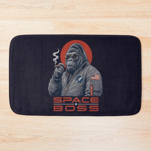 Item preview, Space Boss Gorilla - Cool NASA Astronaut Gorilla with Cigar Funny Space Lover Design designed and sold by Project X Design.