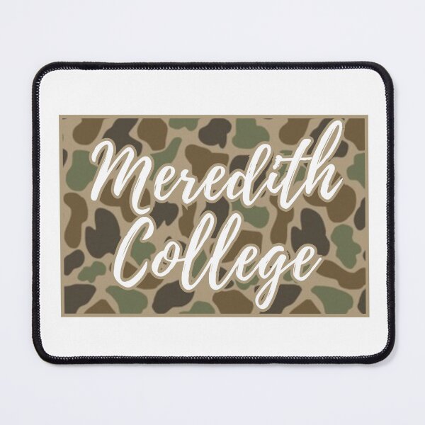 Item preview, Meredith College Camo  designed and sold by thegildedgoods.