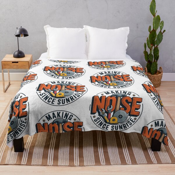 Item preview, Making Noise Since Sunrise – Tradesman Tool Quote designed and sold by Zayn Studio.