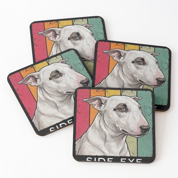 Item preview, Bombastic Side Eye Bull Terrier Dog Meme designed and sold by d247.