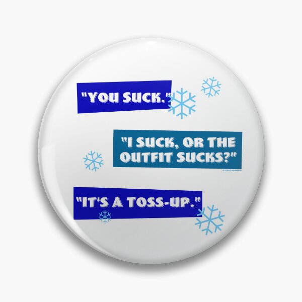 Item preview, You Suck Blue designed and sold by Normbot2000.