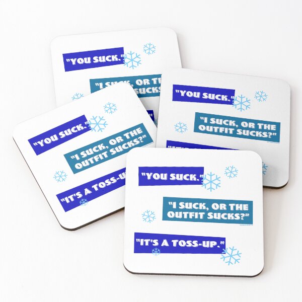 Item preview, You Suck Blue designed and sold by Normbot2000.