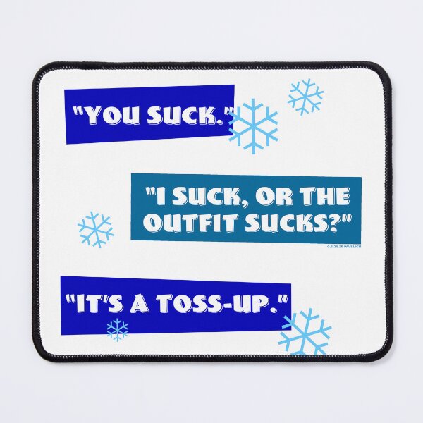 Item preview, You Suck Blue designed and sold by Normbot2000.