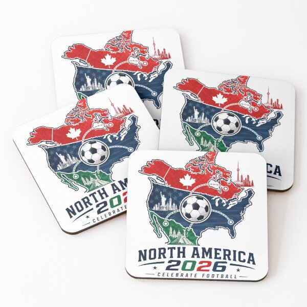 Item preview, United by Football 2026 North America Soccer Design designed and sold by emaga.