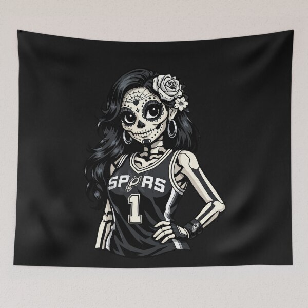 Item preview, Skeletal Woman Decorative Face Art Numbered Top designed and sold by Tsugraf Designs.