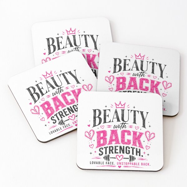 Item preview, Beauty With Back Strength Aesthetic Tee designed and sold by StoryInCode.