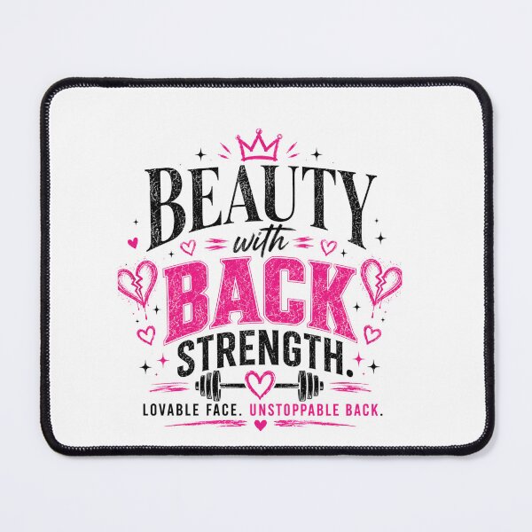 Item preview, Beauty With Back Strength Aesthetic Tee designed and sold by StoryInCode.