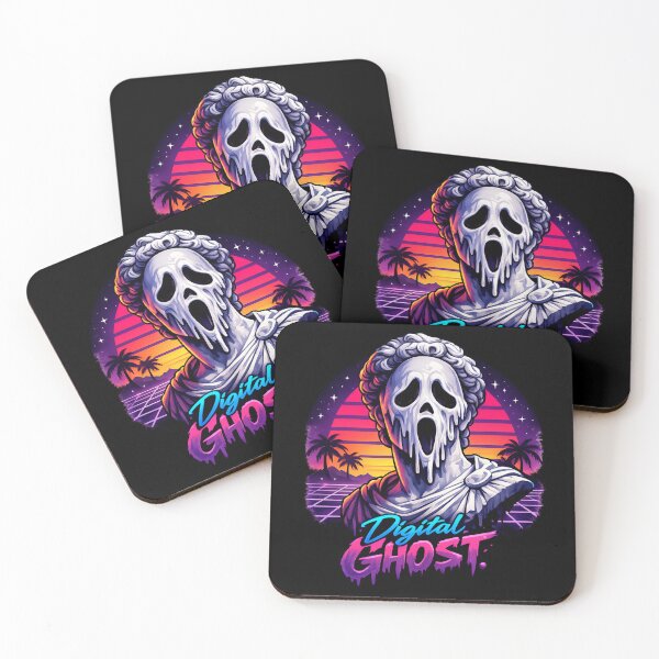 Item preview, Retro Digital Ghost Vaporwave - Statue Parody designed and sold by SidTastic .
