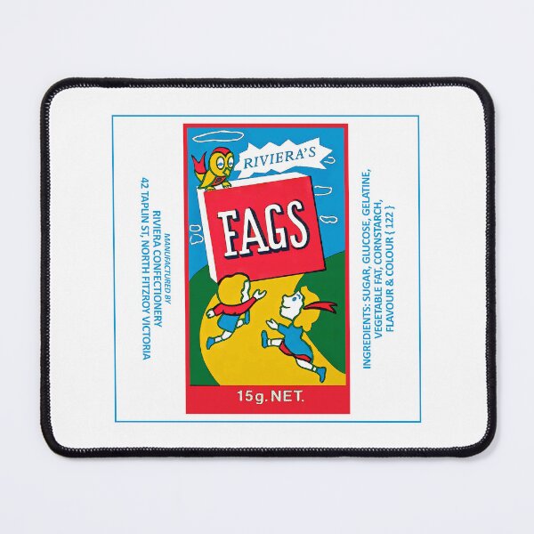 Item preview, "FAGS" ICONIC AUSTRALIAN CONFECTIONERY, RETRO LOLLY designed and sold by Brydson-Art.